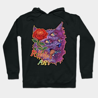 RHokeArt Wolfcat Hoodie